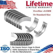 Main & Rod Bearings For 06-16 Hyundai Santa Fe Azera Kia Sedona Sorento 3.3-3.8L