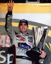 Jimmie Johnson Signed Autographed 11x14 Photo Nascar Legend PSA