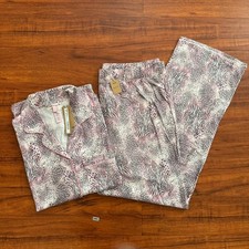 Skims Sleep Long Sleeve Set Bloom Mini Multi Animal Size Large NWT