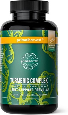 Primal Harvest Turmeric Complex   Joint & Mobility Support (60ct)