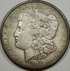 1902-P $1 Morgan Silver Dollar - Beautiful Raw Coin - You Grade