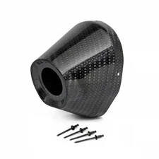 Pro Circuit End Cap for Ti-5/6 Exhaust System - 4.5in./1.5in. - Carbon Fiber