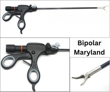 1PCS Laparoscopic Bipolar Maryland Forceps 5mmx330mm For Surgical Instruments CE