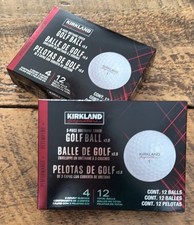 New Kirkland 3-Piece Urethane Cover White Golf Balls v3.0 24-Count