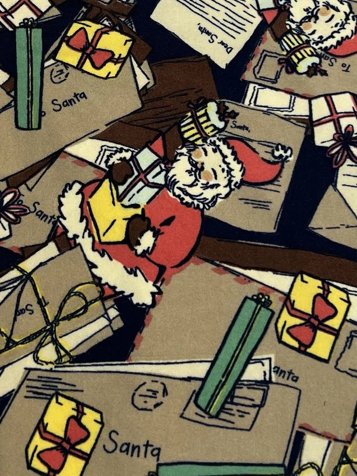 LuLaRoe Leggings TC2 Tall Curvy 2 Christmas Santa Holiday St Nick Present Mail - Image 2 of 4