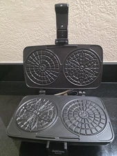 Chefs Choice Pizzelle Baker Pro Toscano Model 834 Cannoli Form & Instructions