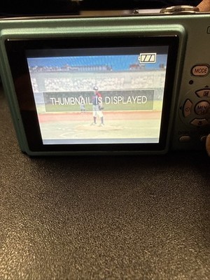 Panasonic LUMIX DMC-FS3 8.1MP Digital Camera - Green for sale