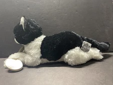 Russ Yomiko Classic Black And White Cat Premium Plush 16” NWT