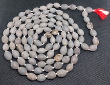 Kamal Gatta Mala 109 Beads 12-15mm Lotus Seed Prayer Necklace 34 Inch