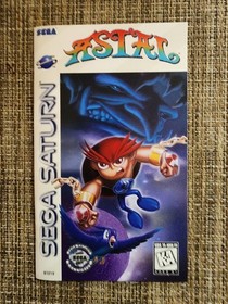 Astal 1995  Sega Saturn LN perfect condition COMPLETE+reg card! All clean