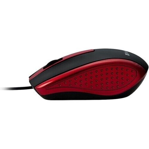 Verbatim 99742 USB Corded Notebook Optical Mouse Red - Picture 2 of 5