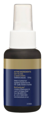 glutathione treatment for neuropathy Bioceuticals Liposomal Glutathione 50ml RRP $79.95