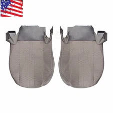 For 2003-2014 Chevy Express & GMC Savana Work Van Front Bottom Cloth Seat Cover