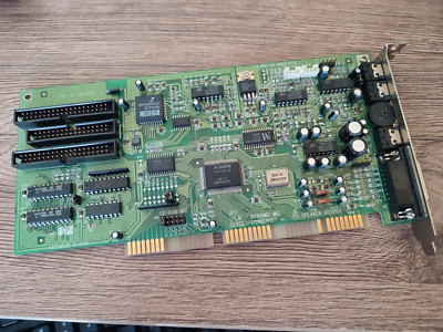 Media Vision Pro Sonic Audio Deluxe Jazz 16 Chip ISA Wave Table ID ** VINTAGE **