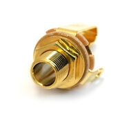 Wde12lg Switchcraft Gold Long Mono Jack For Active Guitar & Bass L11 Wde12lg Switchcraft Gold Long Mono Jack For Active Guitar & Bass L11