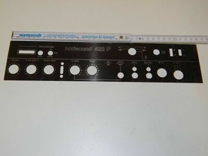 Einlegeschild für Noris Norisound 422P Projektor Ersatzteil Vintage NOS W280