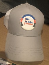 PGA Jr. League Adjustable Strap Gray Breathable Golf Hat Cap New Without Tag
