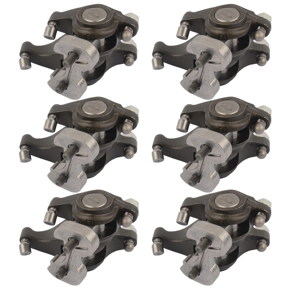 6 peças para Dodge Cummins Ram 5.9L 6.7L conjunto de braço oscilante DIESEL com isolador de aço - Imagem 2 de 4