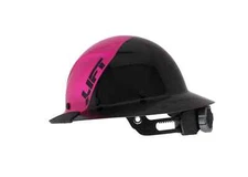 Lift DAX Fifty 50 Full Brim Hard Hat Pink Carbon Saftey Helmet
