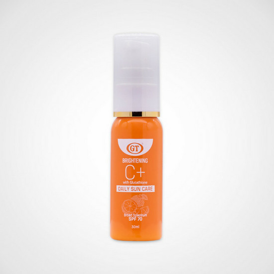 GT Brightening C+ with Glutathione Daily Sun Care SPF 70 Broad Spectrum 30ml