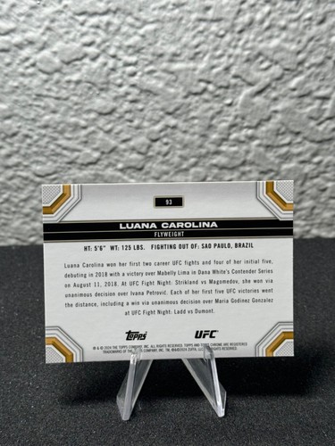 Réfracteur à prisme base UFC chromé 2024 Topps 1 - 200 - COMPLÉTEZ VOTRE SET - PYC - Photo 115/237