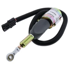 24V Fuel Shutoff Stop Solenoid Valve 3935430 3935432 For Cummins 6BT 5.9L
