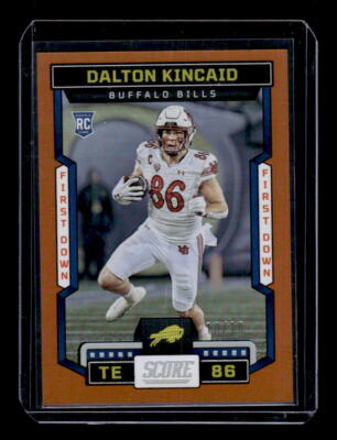 2023 Score First Down #338 Dalton Kincaid 10/10 - EXACT SCAN