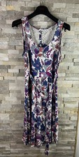 Fat Face women’s size 10 multicoloured floral belted maxi dress