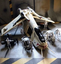 2 Geonosis Pod Turrets Fits Clone Wars Republic Gunship LAAT Crumb Bomber