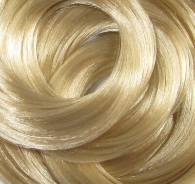 SHIMMER LOCKS Nylon Doll Hair - Blonde Splendor for Rerooting Custom Dolls Fashion Doll Rehair