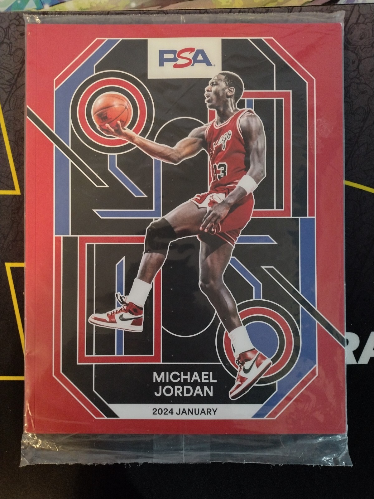 PSA Magazine January 2024 Michael Jordan Cover - Chicago Bulls