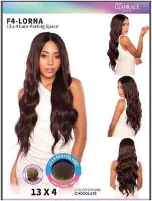 Smart Braid Syn F4-Lorna 13X4 Spitze Trennung Raum Perücke UK versandkostenfrei
