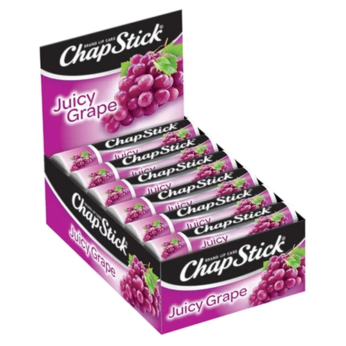 12 TUBES  JUICY GRAPE CHAPSTICK