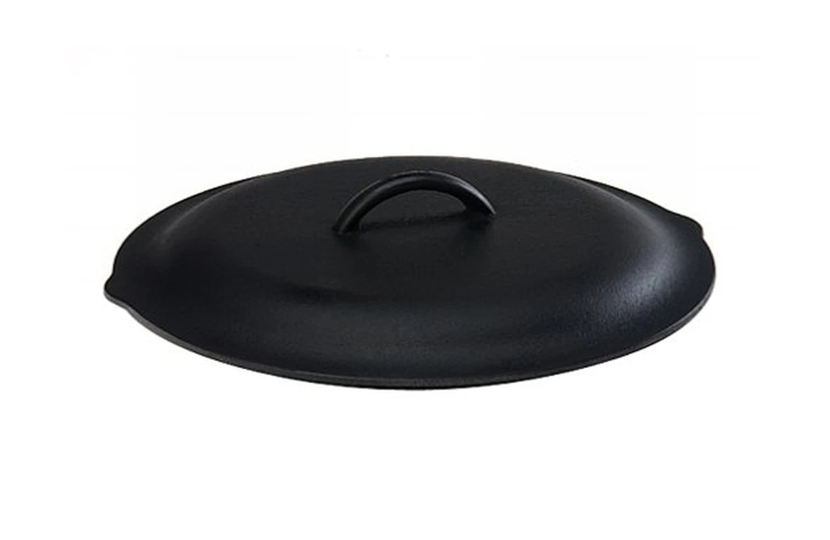 Lodge L10SK3 12 Pre-Seasoned Cast Iron Skillet with Cover