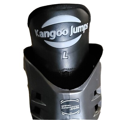 Kangoo Jumps KJ XR3 Exercise Jump Boots Size L- Black/ Orange X