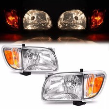 For Toyota Tacoma 2001-2004 Pair Housing Headlights Corner Lamps Wbulbs For Toyota Tacoma 2001-2004 Pair Housing Headlights Corner Lamps Wbulbs