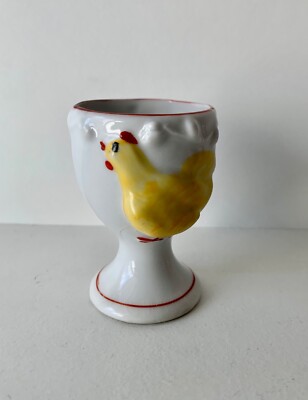 Alter Eierbecher mit Küken (Rö9)