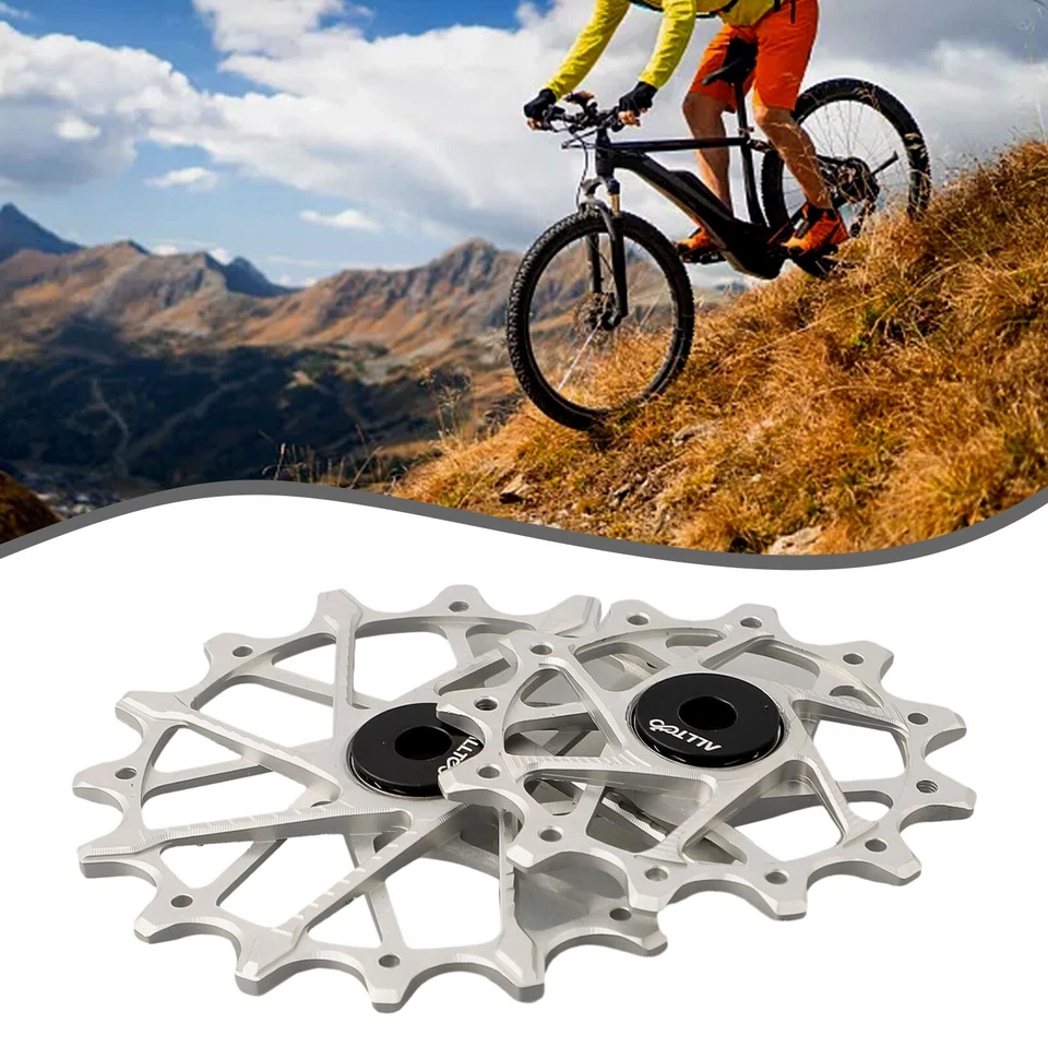 Atualize seu desempenho de desviador para bicicletas Sram com rodas de polia 12T+16T - Imagem 4 de 4