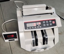 2108 Digital Display Money Counter for US DOLLAR Bill Cash Counting machine 110V