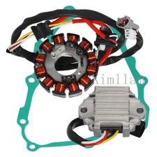 Stator Coil+Regulator Rectifier+Gasket for Yamaha YFZ450R 2004-2008 5TG-81410-00