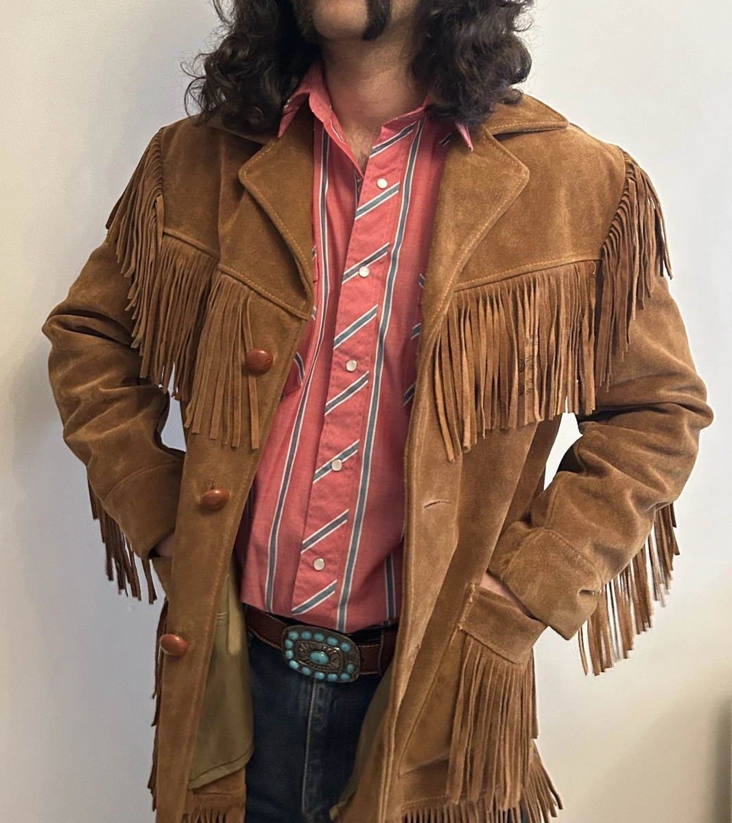 Schott WESTERN ブラウンジャケット サイズ40 SCHOTT Coats, Jackets & Waistcoats for Suede Outer Shell Men for
