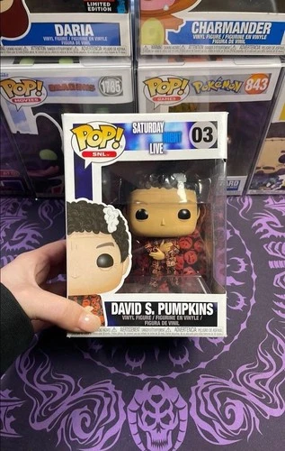 David S. Pumpkins SNL  #03 Funko Pop! Television Vinyl Figure *CORNER DAMAGE*