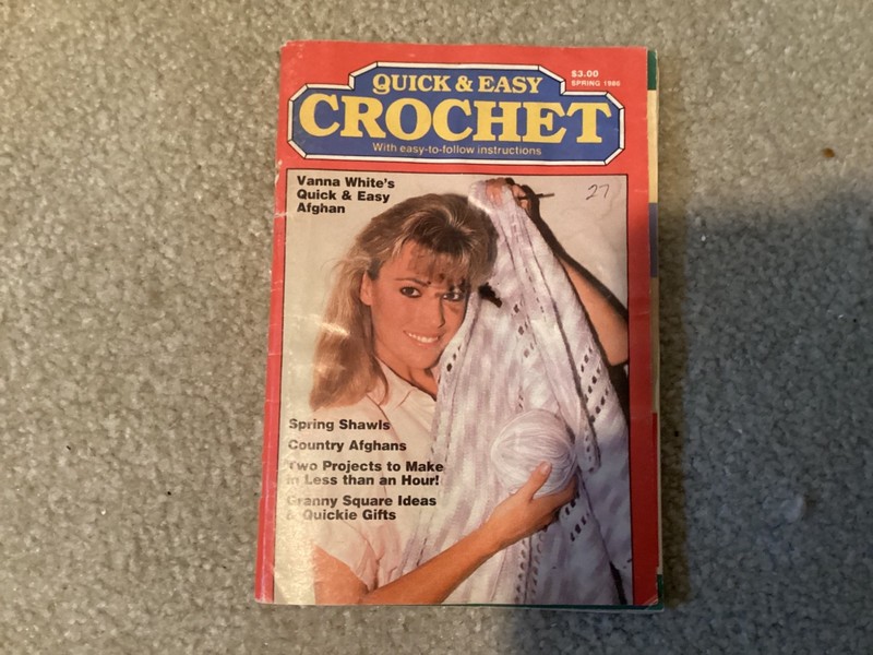 Quick And Easy Crochet patterns. September 1986.