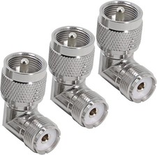 UHF Adapter PL259 zu SO239 90 Grad für CB Antenne 1 Stück