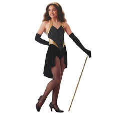Lot of 15 Midnight Blues Child Small Dance Costume Skirted Tuxedo Leotard/Gloves