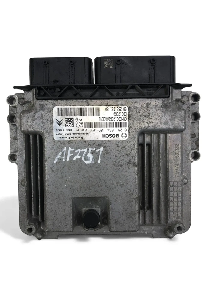 PEUGEOT EXPERT 2018 Unità Di Controllo Motore ECU 9825318180 (AF2151) - Immagine 2 di 4