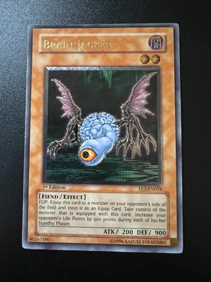 Brain Jacker FET-DE034 Rare 1. Auflage Near Mint Yugioh