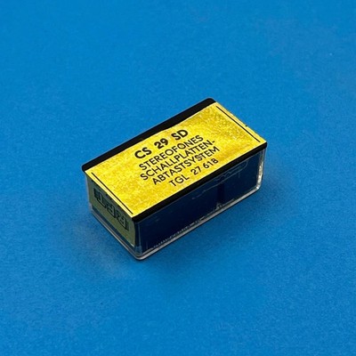 RFT Abtastsystem CS 29 SD Tonabnehmer Plattenspieler DDR OVP ''unbenutzt 