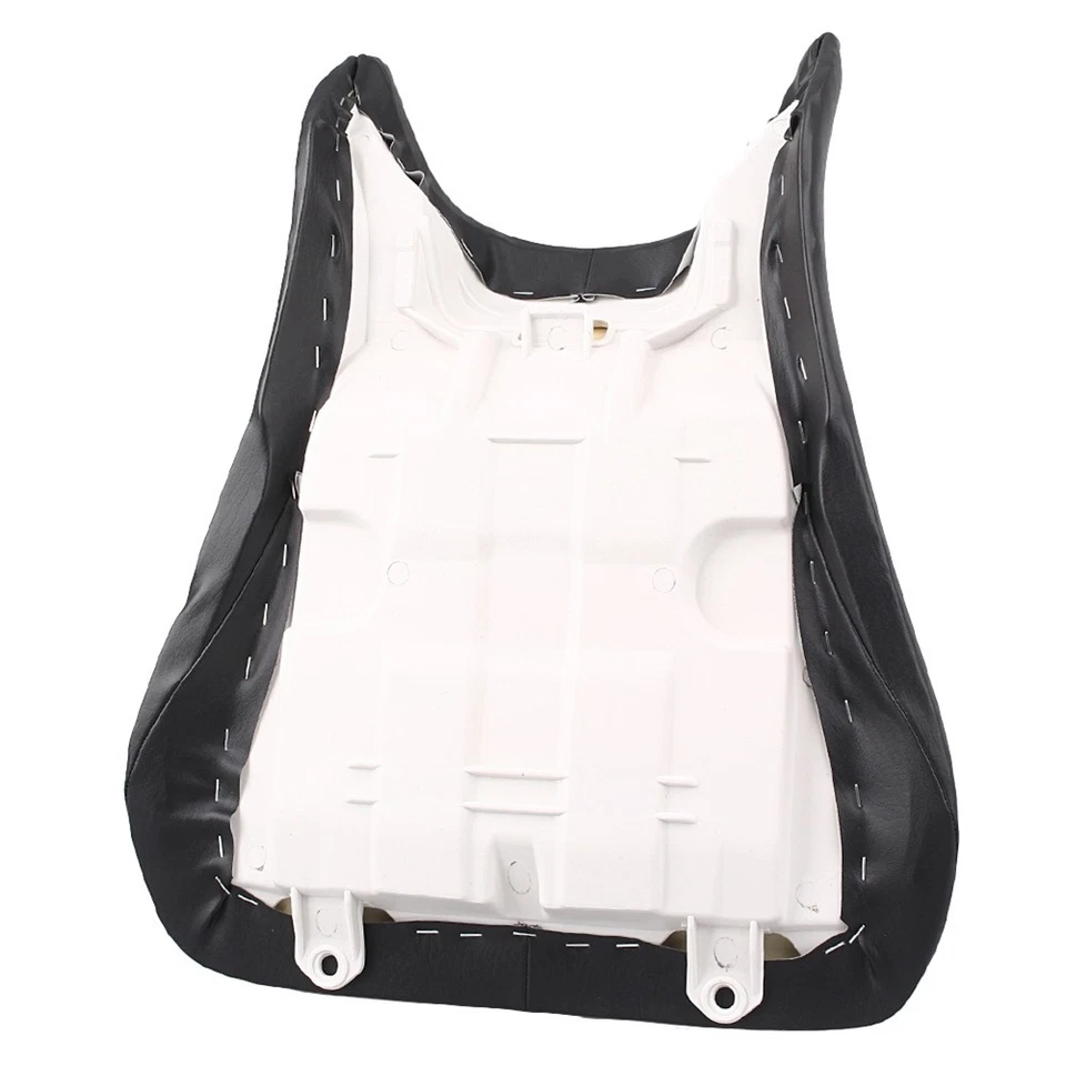 Cubierta de asiento del conductor delantero compatible con Yamaha YZF-R6 2003-2005 YZF-R6S 2007-2009 2008 negra Foto 3 de 4