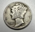 1941 10C Mercury Dime I75